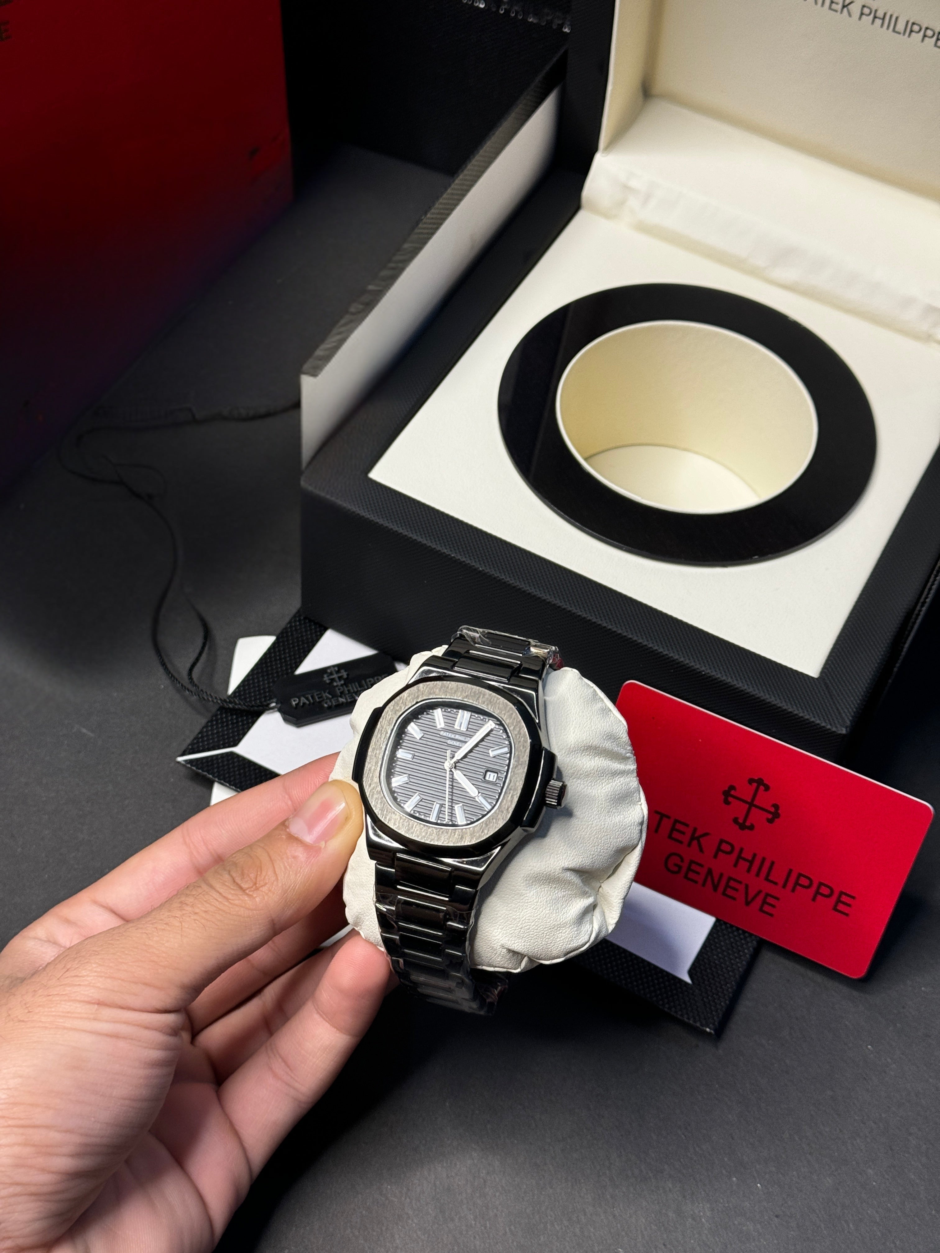 Black Patek Philippe John Wick Style