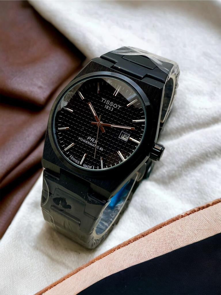 Black Edition - Tissot 1853 PRX - Mineral glass - Superlative Finish