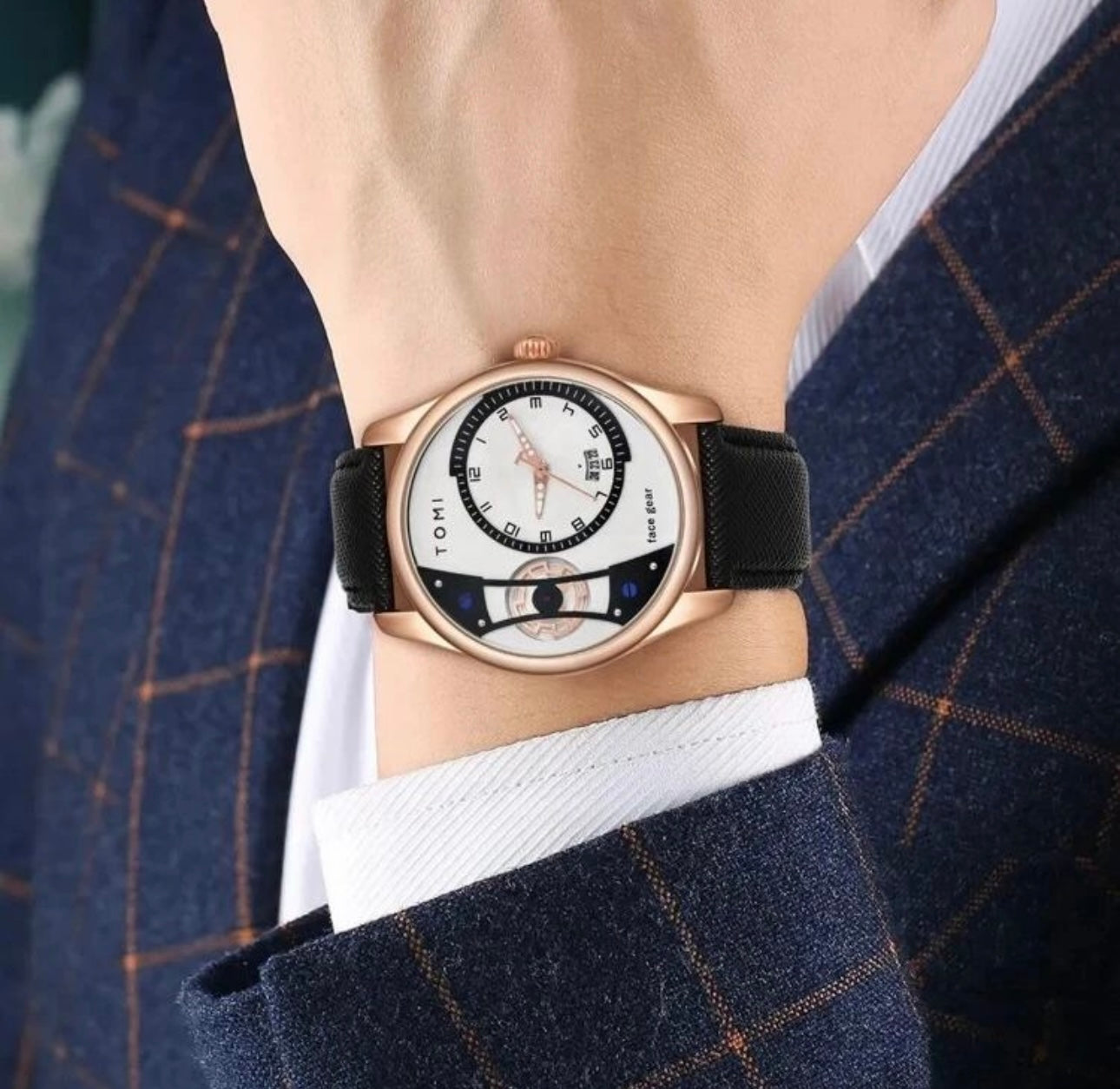 TOMI FaceGear - Gentleman Edition - Dual Strap