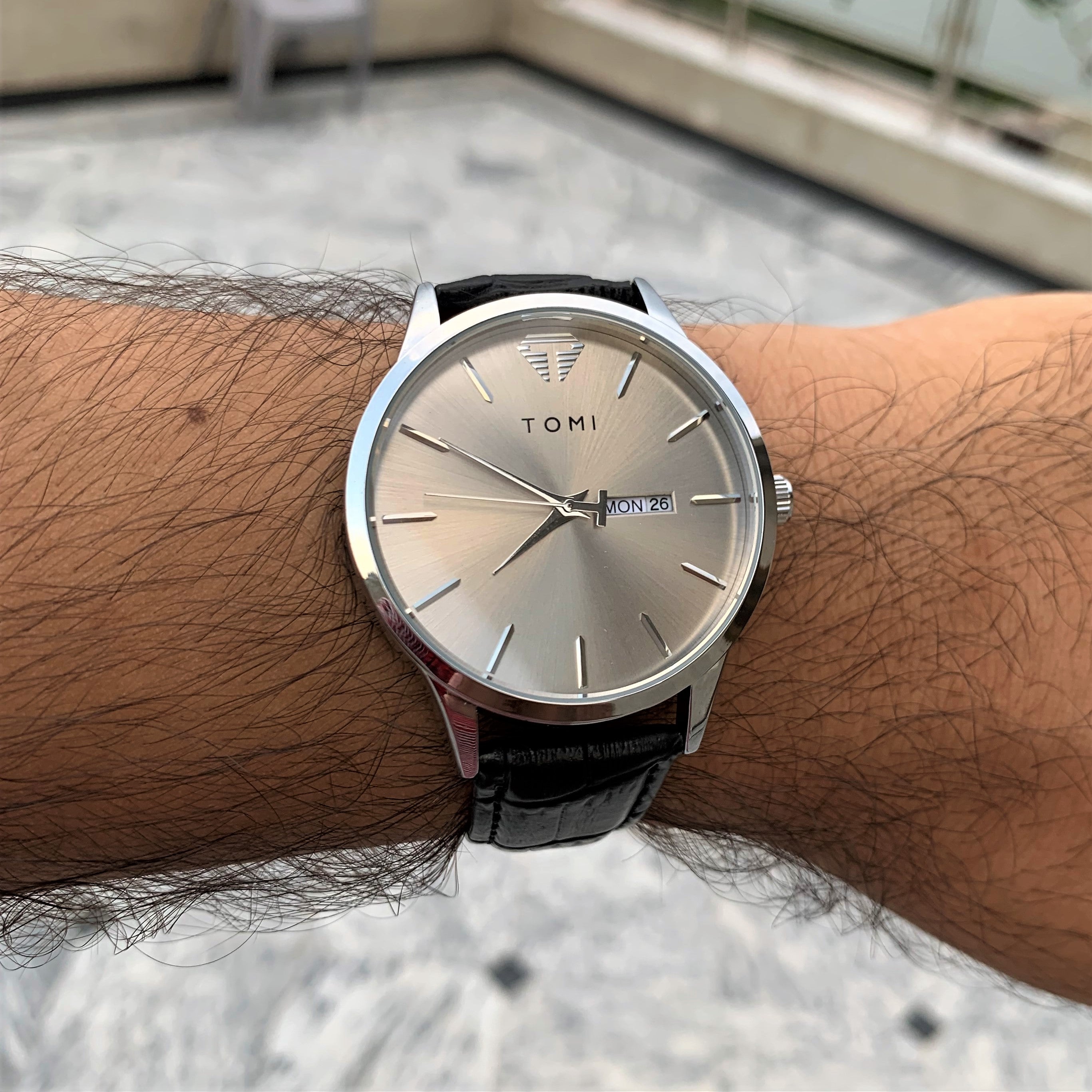 TOMI - Special Leather - Date & Day - Water Resistant