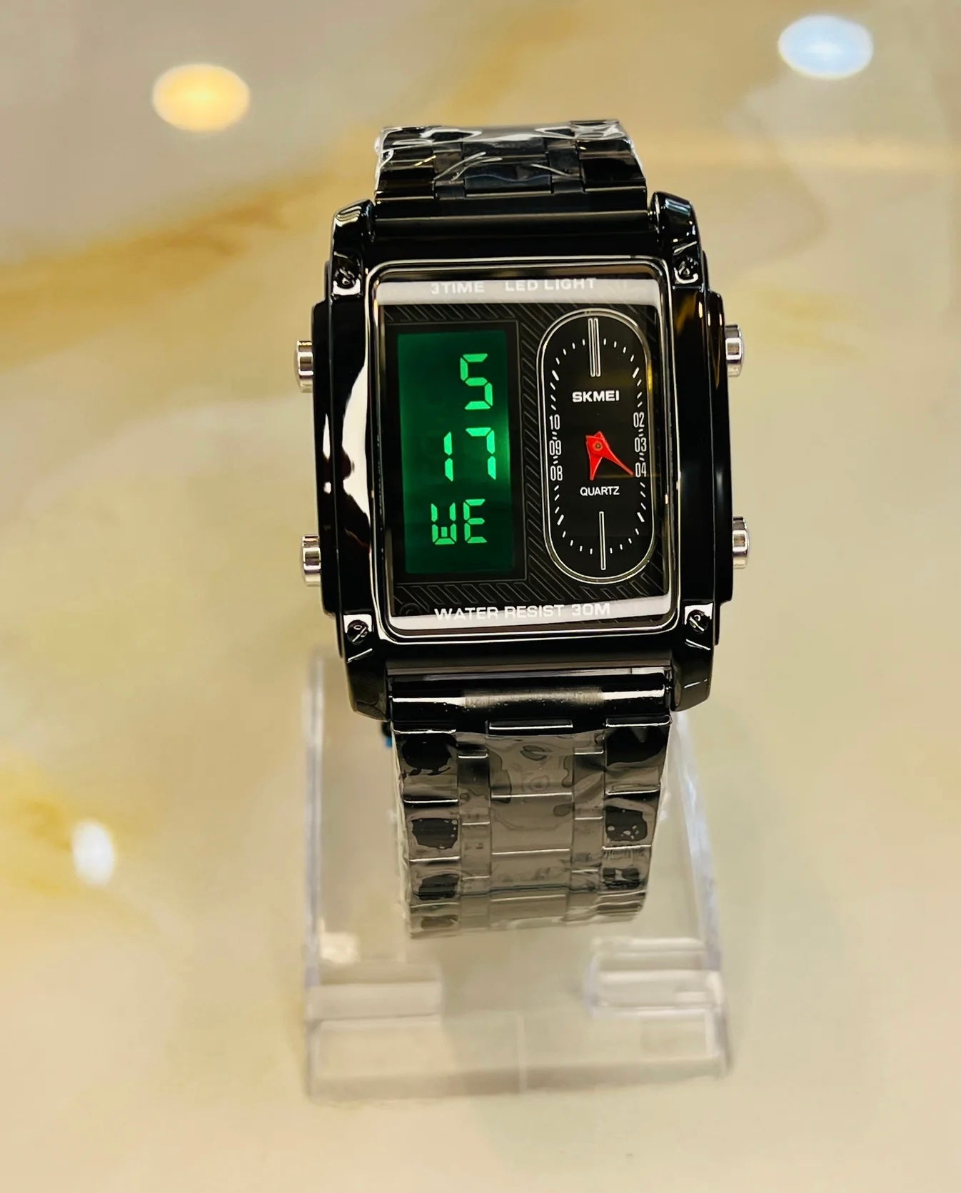 Original SKMEI - 3 time Chrono - Alloy Case - Water Resistant (30M)