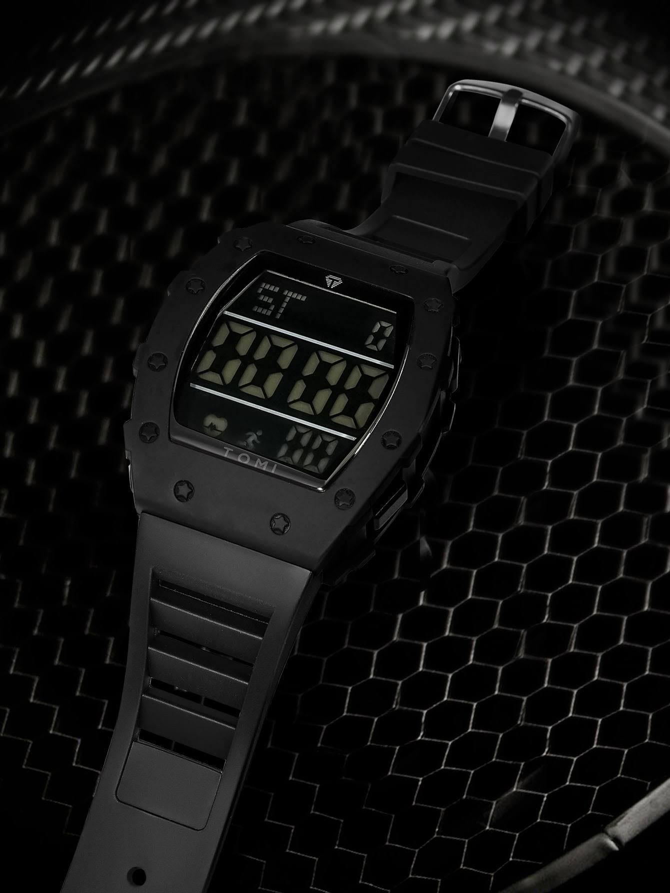 TOMI Digital Series - Richard Mille style- Full Water Resistant