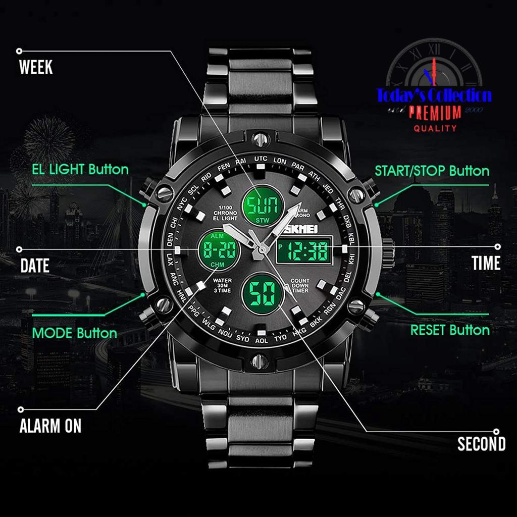 Original SKMEI - Dual time - Heavy Weight Series