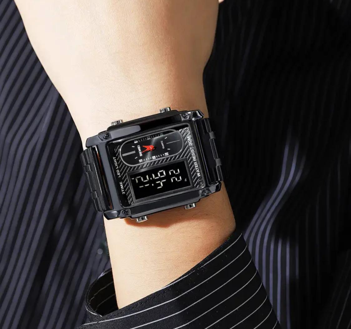 Original SKMEI - 3 time Chrono - Alloy Case - Water Resistant (30M)