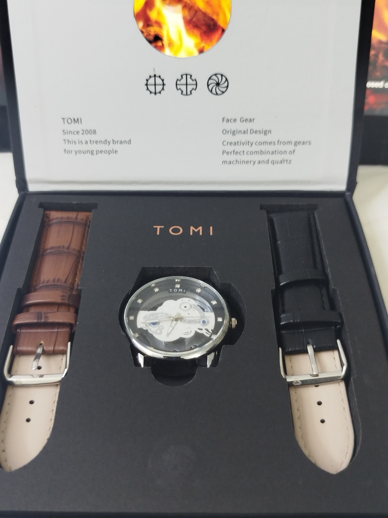 TOMI FaceGear - Skeleton Edition - Dual Strap